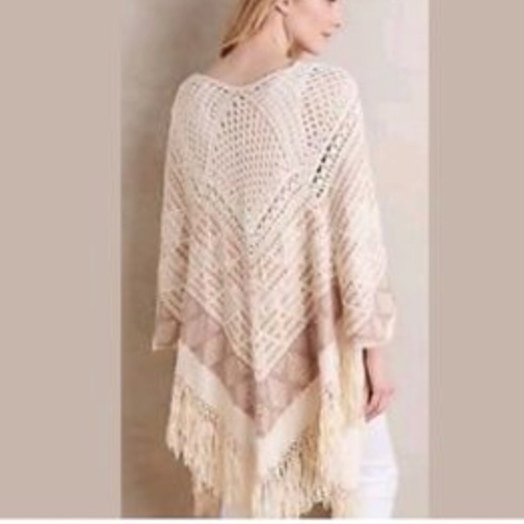 Anthropologie Other - Moth Fringe Poncho